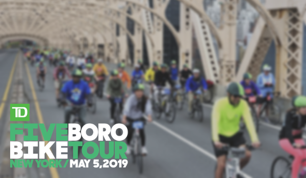 TD Five Boro Bike Tour — St. George's Society of New York